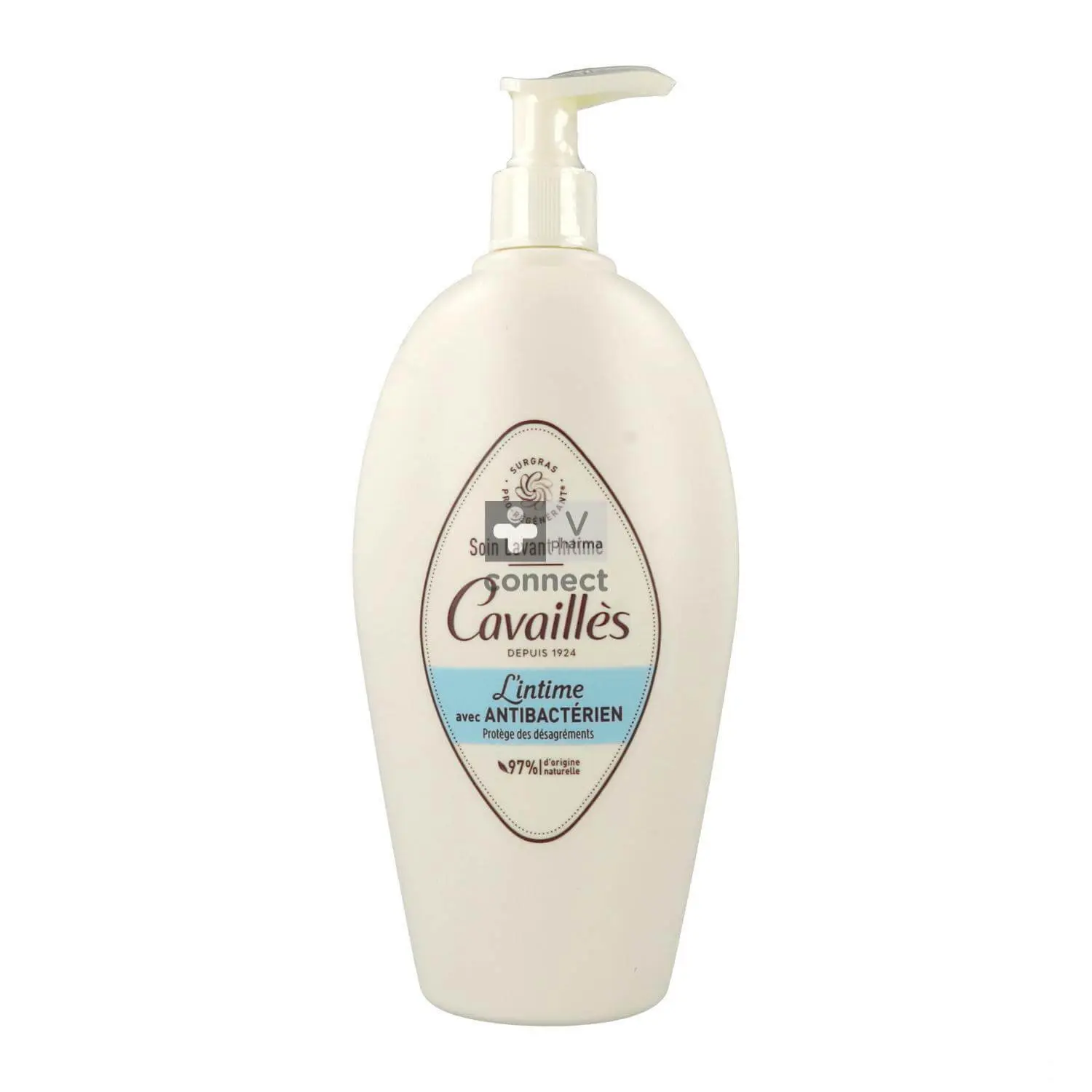 Roge Cavailles Soin Toilette Intime Anti-Bactérien 500 ml