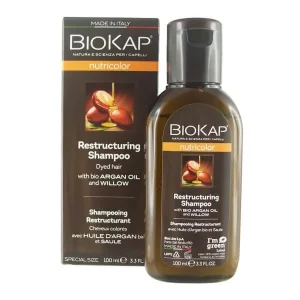 BIOKAP Shampoing Restructurant 100 ml – Cheveux colorés