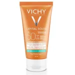 VICHY CAPITAL SOLEIL CRÉME ANTI-BRILLANCE TEINTÉE TOUCHER SEC 50 ML